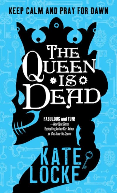 Book cover for The Queen Is Dead by Kate Locke